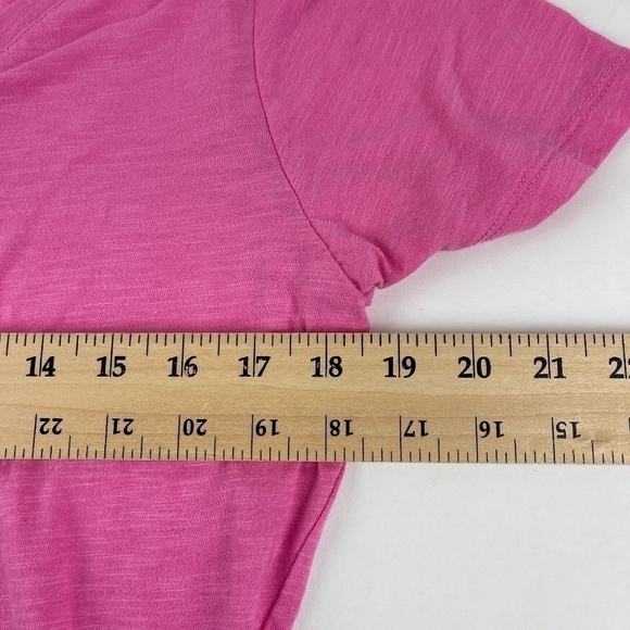 Next Level Apparel Tshirt Womens XL Pink Vneck Short Sleeve - Picture 6 of 7